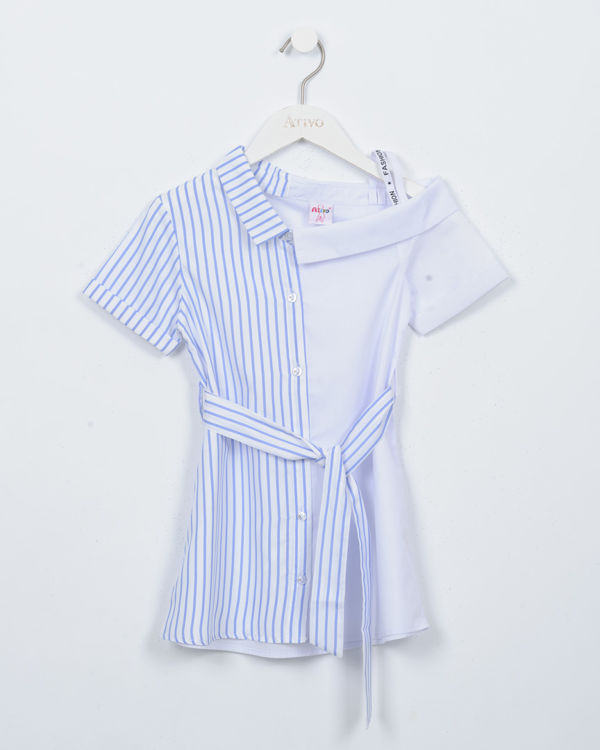 Picture of ND7016 GIRLS CASUAL/SMART SHIRT